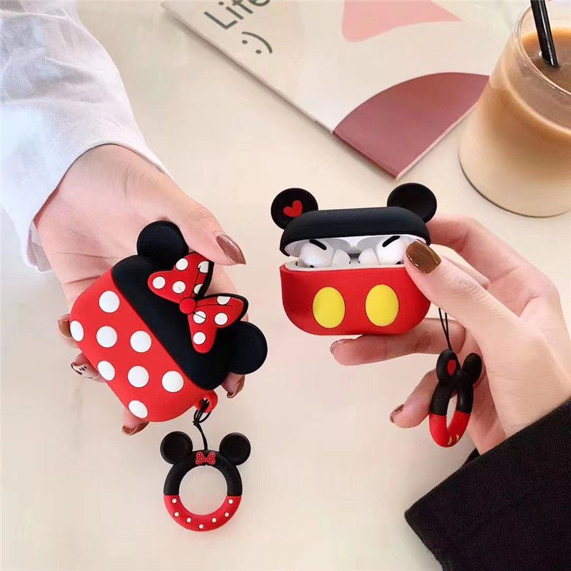 Caixa AirPods Mickey e Minnie