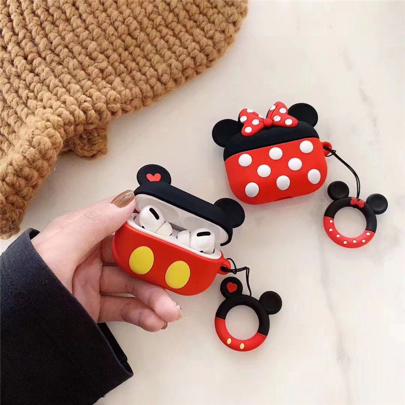 Caixa AirPods Mickey e Minnie