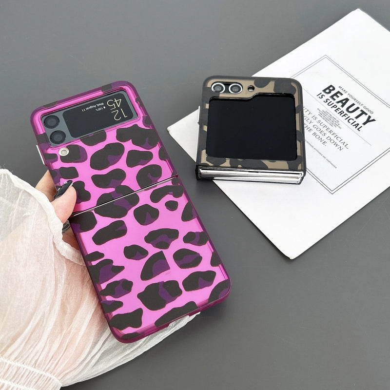 Capa Z Flip Leopardo