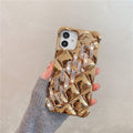 Capa iPhone Diamante 3D Pulseira Strass