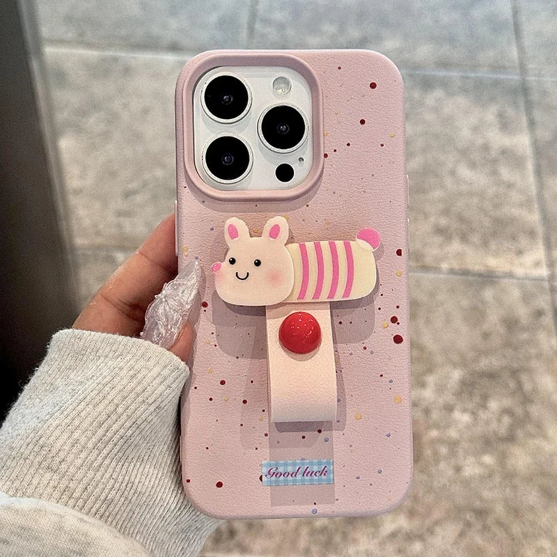 Capa iPhone Anel Dedo Bichos