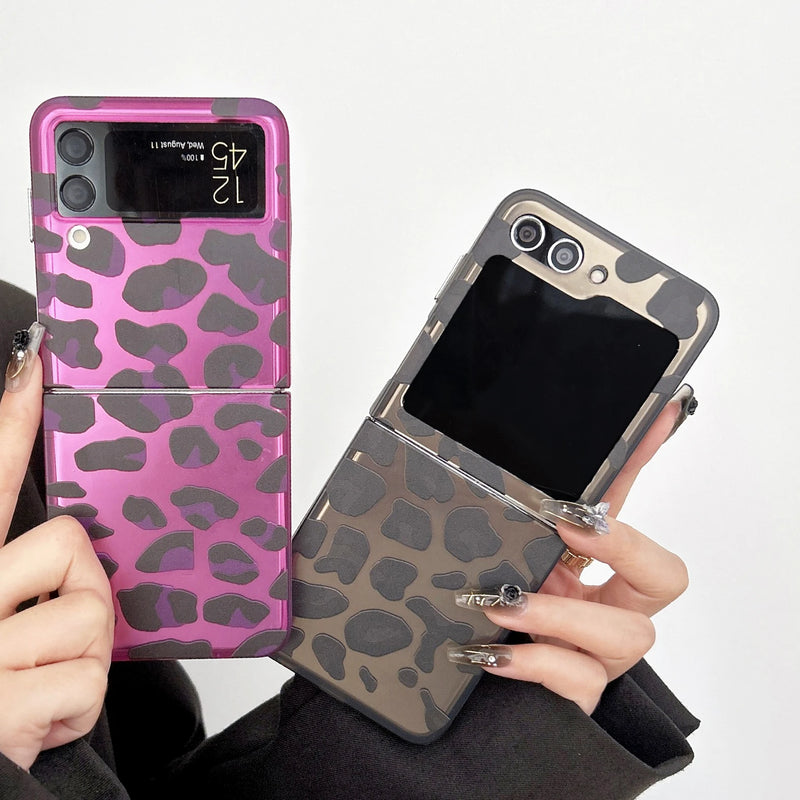 Capa Z Flip Leopardo