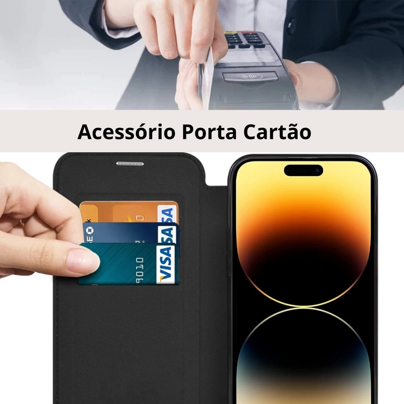 Capa iphone Magsafe Carteira