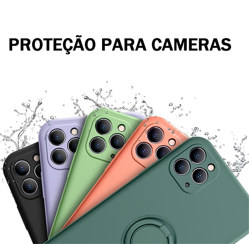 Capa iPhone Neo com Anel e Cordão