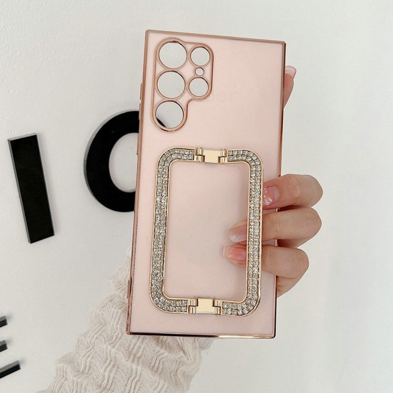 Capa Samsung Luxo Suporte Strass